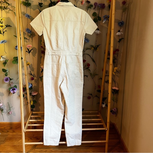 Outerknown S.E.A. Sea Jumpsuit Size XS, Organic Cotton Linen - Picture 5 of 8